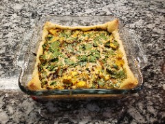 Butternut Squash and Spinach Tofu Quiche Butternut Squash and Spinach Tofu Quiche