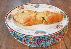 Curried Broccoli Braid Curried Broccoli Braid