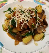Mushroom Pasta with Spinach Mushroom Pasta with Spinach
