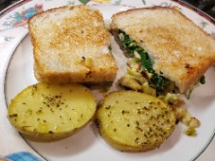 Spinach Artichoke Grilled Cheese Spinach Artichoke Grilled Cheese