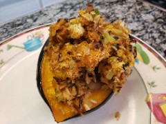 Wild Rice Stuffed Acorn Squash Wild Rice Stuffed Acorn Squash